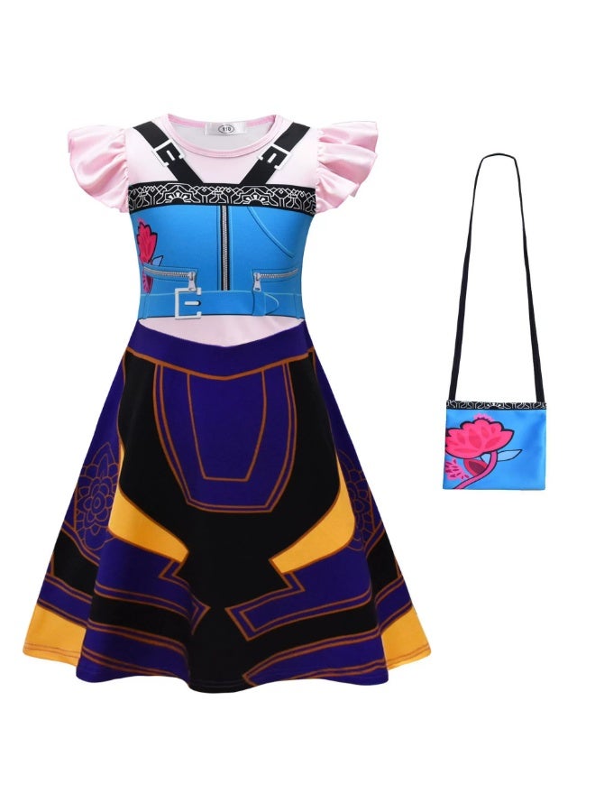 general K-POP: Demon Hunting Girl Group Dress with Crossbody Bag Available in Various Sizes for Everyday Wear - Image 1